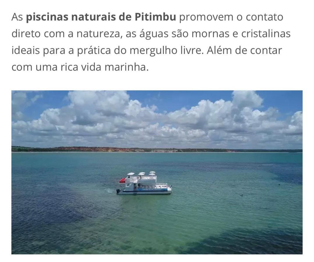 Casa De Praia Pitimbu بيتيمبو المظهر الخارجي الصورة